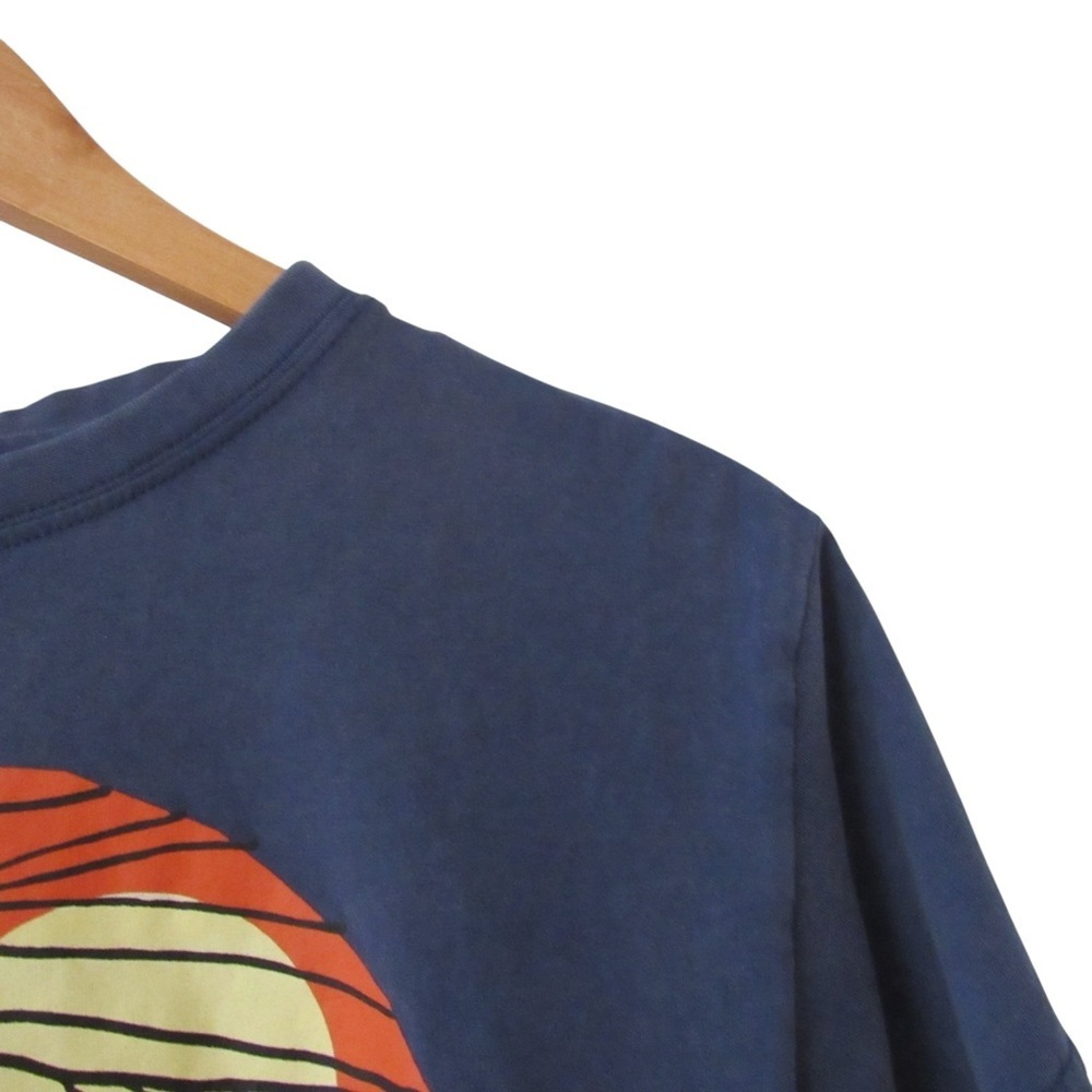 Lake Tahoe Tee Womens Small Blue Short Sleeves Crewneck Bear Sunset Outdoor Trip - Picture 4 of 8